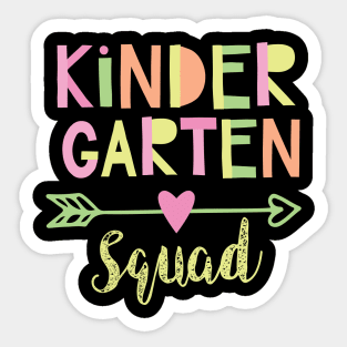 Kindergarten Squad Sticker